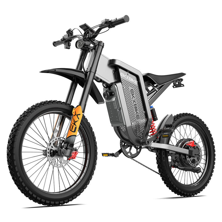 EKX X21 Max Electric Motorcycles 3000W Brushless Gearless Motors 60V30AH Lithium Battery Speed 85Kmh Adult Off Road Ebike