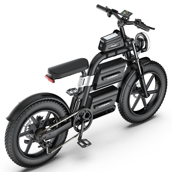 Odeway E20 Dual Battery Electric Bike 20 Inch Fat Tire Off Road Ebike 2000W 60V Powerful Mountain Electric Bicycle